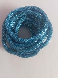 ใหม่สีทึบลูกปัดแก้วเลียนแบบมุกเสน่ห์สร้อยข้อมือของขวัญสำหรับทุกเพศ - Product Image 5