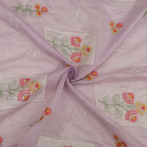 Tissu en dentelle brodée découpée au laser de créateur, tissu en maille de polyester floral de luxe pour robe de mariée, vêtements de soirée, fabricant - Product Image 3