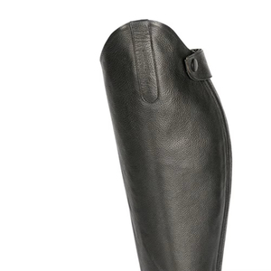 Botas de Equitación de Cuero Negro, Diseño de Punta Cerrada y Longitud Completa para Uso Ecuestre - Product Image 6