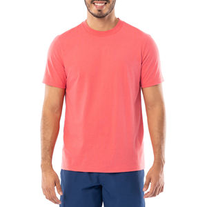 T-shirt de pêche unisexe à manches courtes avec logo personnalisé, protection UPF 50+, impression par transfert thermique, respirant et séchage rapide - Product Image 1