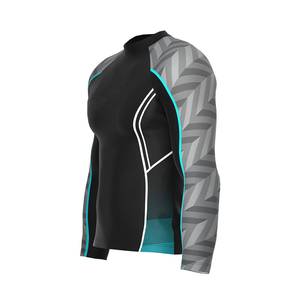 Custom Clothing Rush Guard Sun Protection Clothing Men <b>Compression</b> <b>Shirt</b> Rashguard Men Rash Vests Rash Guard Best Rash Guards - Product Image 5