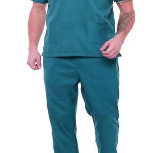 Conjunto de Uniforme Médico para Enfermeros, Transpirable, Cómodo, Ligero, Tela Elástica, Logotipo Personalizado, para Uso en Hospitales y Clínicas - Product Image 4