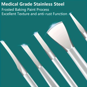 Kit de Pedicura Profesional: Cuchillo para Callos, Set de Manicura, Herramienta para Uñas Encarnadas, Cuchilla de Alta Calidad para Pies - Product Image 4