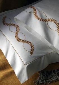 Taies d'oreiller brodées à la main de style européen luxueux artisanat de couture et de couture accepte les commandes en gros produit chaud - Product Image 2