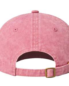 หมวกเบสบอลผ้าฝ้ายสีชมพูอ่อน แบบเรียบ ปรับขนาดได้ ใส่ได้ทั้งชายและหญิง สไตล์ลำลอง สำหรับเล่นกีฬา ระบายอากาศได้ดี สวมใส่สบาย หมวกแบบสั่งทำได้ คุณภาพพรีเมียม - Product Image 6