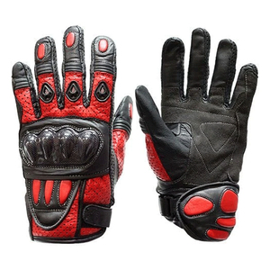 Gants de moto en cuir imperméables antidérapants de protection pour la conduite de moto, la course et les activités de plein air - Fournisseur OEM - Product Image 1