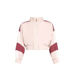 Vente en gros Veste d'extérieur personnalisée à fermeture éclair pour femmes Veste imperméable légère de grande taille Coupe-vent à séchage rapide Veste en nylon - Product Image 4