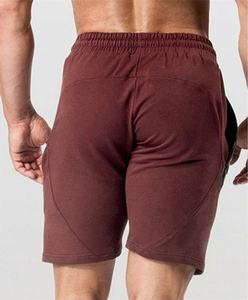 Wholesale Men’s <b>Tech</b> Fleece <b>Shorts</b> Custom Logo Zipper Pocket Casual Fitness Urban Streetwear Activewear - Product Image 6