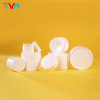 (SAMPLE) Pots cosmétiques ronds en PP blanc de 3 ml à 30 ml, conteneur à double paroi pour lotion de soin de la peau, crème pour les yeux, nettoyant visage (Série ANH)