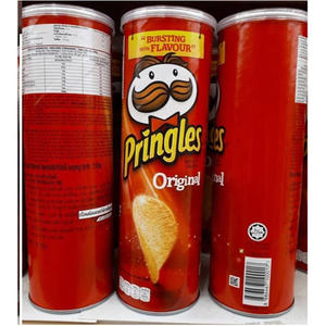 Chips de pommes de terre croustillantes Pringles emballées en tube pour expédition en conteneur et contrats d'approvisionnement internationaux - Product Image 1