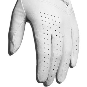 Guante de Patrulla Blanco para Hombre, Cadete, Dedos Cortos, Mano Izquierda, Talla Pequeña, Ajustable, de Cuero, para Adulto - Product Image 4
