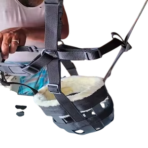 En gros, Muselière de pâturage pour cheval confortable et respirante en corde de nylon, Fournitures équestres, Équipement pour chevaux par Shop - Product Image 5