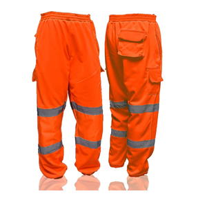 Pantalon de travail en nylon imperméable pour homme, pantalon de travail cargo réfléchissant, pantalon de travail robuste pour l'industrie, vêtements de travail OEM - Product Image 5