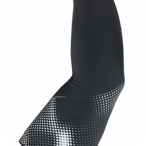 Manchon de compression léger et coloré pour bras, protection UV, cyclisme, basketball, sport, extérieur, nouveau design personnalisé, noir, avec logo - Product Image 6