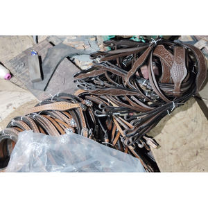 À VENDRE Harnais Western en cuir pour cheval, tête de cheval, couleurs marron, noir, tan, en dollars, 9 $, carte de crédit acceptée, taille full cob Shetland - Product Image 4