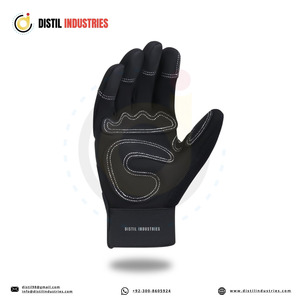 Guantes de Trabajo Resistentes y Transpirables de PU de Alta Calidad para Mecánicos, Antivibración, con Logotipo Personalizado en la Parte Posterior para Uso en Exteriores - Product Image 6