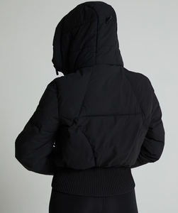 Veste matelassée décontractée pour femme, nouvelle conception d'usine, imperméable et respirante, avec capuche intégrée, Sportsneticintl, hiver 2026 - Product Image 6