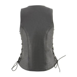 Chaleco de Cuero con Flecos Estilo Vaquero para Mujer, Logotipo Personalizado, Precio de Fábrica, Fabricante Mayorista - Product Image 5