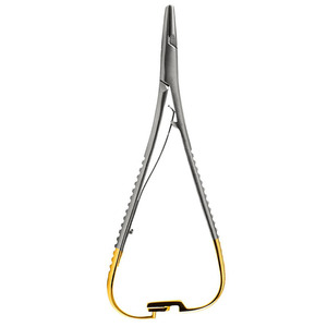 Porte-aiguille Mathieu de haute qualité, très vendu, 170 mm, manuel, en acier inoxydable, classe I, certifié CE, outil chirurgical dentaire - Product Image 2