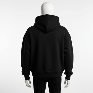 Sweat à capuche zippé décontracté pour homme, 100 % coton molletonné, respirant, coupe oversize, personnalisé en usine, prix abordable - Product Image 6