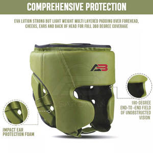 Protectores de Cabeza Más Vendidos en 2026 para Protección Facial Completa, para Kick Boxing, MMA, Entrenamiento, para Adultos - Product Image 2