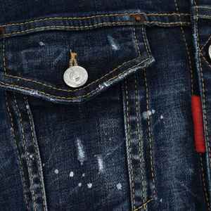 <b>Men's</b> <b>Summer</b> Denim <b>Jacket</b> Coated Waterproof Casual Outwear Button-Up Breathable OEM Product Direct Factory Wholesale 2026 - Product Image 6