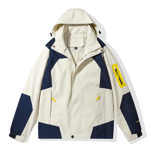 Custom Waterproof Windbreaker <b>Jacket</b> Men Oversized Streetwear Lightweight <b>Techwear</b> Outdoor Sports Outerwear - Product Image 1