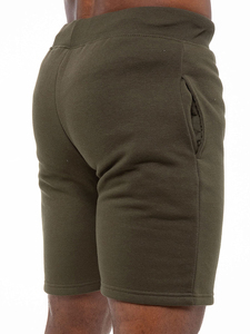 Pantalones Cortos Deportivos Casuales para Hombre, con Logotipo Personalizado, de Felpa, Mezcla de Algodón, Diseño Sólido, para Entrenamiento y Práctica Deportiva - Product Image 5
