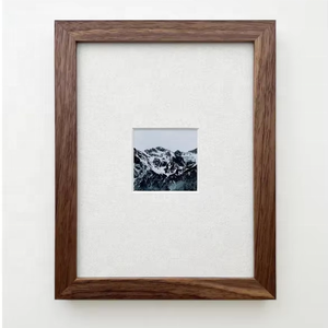 Premium Quality MDF Creative Eco-Friendly Photo Frame for Wall and <b>Table</b> Display with Natural Finish Durable Glass - Product Image 1