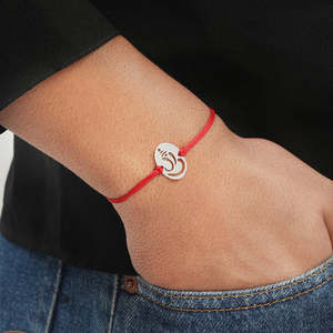 Rakhi Especial de Plata de Ley 925 con Ganesha para Él, Rakhi Minimalista Unisex con Hilo para Hermano o Hermana, Raksha Bandhan - Product Image 3