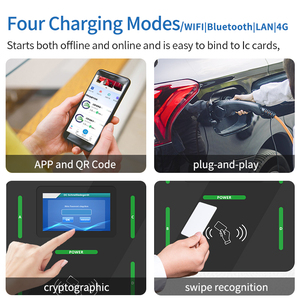 Station de recharge pour véhicules électriques CCS GBT OCPP1.6 Quatre connecteurs Chargeur rapide DC Ultra pour véhicules électriques - Product Image 2