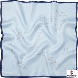 Custom Premium Printed Short <b>Scarf</b> Fabric White Label OEM ODM Textile Manufacturer Fashion Accessories Bulk Supply Export - Product Image 3