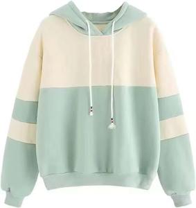 Hoodie imprimé avec slogan et poche kangourou, cordon de serrage, pour l'automne et l'hiver, hoodie pour couple, hoodies pour femmes - Product Image 1
