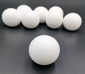 Bola de PTFE, Bolas de PTFE de Alta Precisión, Bola Sólida, Bola Ovalada, Bola con Orificio Central, Recubierta con Núcleo de Acero Inoxidable - Product Image 1