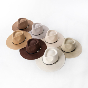 Chapeau Haut de Forme Rétro Britannique Polyvalent pour Homme, Style Chevalier Jazz, Hiver Rayé, Taille Ajustable, Meilleure Vente - Product Image 2