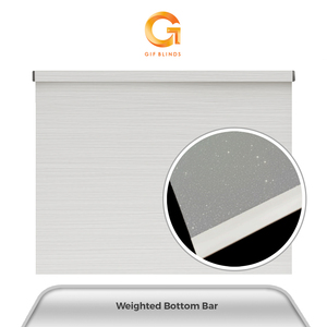 Persianas Enrollables Blancas con Diseño de Madera, Garantía del Mejor Proveedor, GB83051 137x183cm, Superventas en Malasia, Decoración para Hogar y Oficina, B2B OEM - Product Image 3