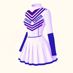 ชุดเชียร์ลีดเดอร์ใหม่มาแรง ผลิตจากโพลีเอสเตอร์ 100% คุณภาพสูงจากผู้ผลิตชั้นนำ - Product Image 6