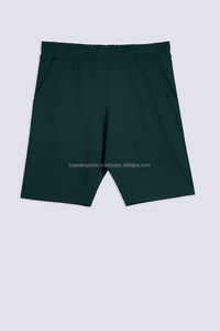 Pantalones Cortos Bermuda para Hombre, Tendencia 2026, Color Sólido, Cintura Elástica, Tejido de Spandex y Poliéster, Casuales, con Bolsillos, Transpirables, de Longitud Media - Product Image 5