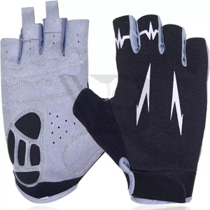 Gants de cyclisme demi-doigts pour femmes, gants de vélo de montagne rembourrés en gel pour adultes - Product Image 2