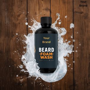 Espuma Limpiadora para Barba de Hombre al por Mayor con Aceite de Árbol de Té y Aceite de Almendras, Extractos Herbales Naturales, Nutritiva y Suavizante para el Cuidado Diario (Marca Privada) - Product Image 4