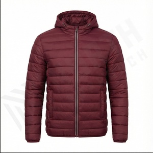 Diseño personalizado de alta calidad impermeable a prueba de viento Puffer chaqueta Unisex invierno OEM servicio frontal Moto Biker estilo forro de Bambú - Product Image 2