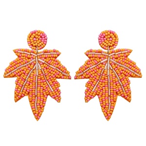 ต่างหูลูกปัดห้อยทำมือแบบ2025ใหม่ล่าสุดสำหรับเด็กหญิงและสตรีผู้จัดจำหน่ายอินเดีย - Product Image 1