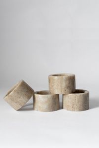 Porte-serviettes en marbre au design moderne, porte-serviettes en pierre, porte-serviettes en terrazzo, porte-serviettes en marbre à prix d'usine très avantageux - Product Image 4