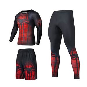 OEM High Quality Men's <b>BJJ</b> MMA Compression Shirt <b>Rashguard</b> for <b>BJJ</b> Rash Guard Gym - Product Image 5