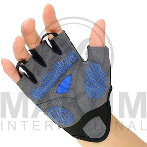Gants de moto pour cyclisme, gants de moto à demi-doigts compatibles avec les écrans tactiles, gants de vélo pour la conduite sur route, course et cyclisme, design OEM - Product Image 4