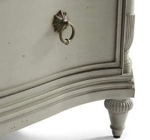 Commode classique vintage en bois de mahogany massif, tiroirs minimalistes, armoire de rangement pour chambre à coucher, salon, meubles de maison - Product Image 5