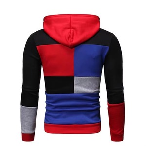 เสื้อฮู้ดบล็อกสีแบบกำหนดเองสำหรับผู้ชาย OEM/ODM |   การพิมพ์แบบซับลิเมชั่น |   ขายส่งจำนวนมาก - Product Image 1