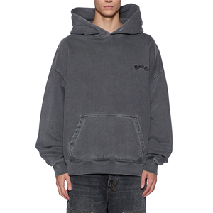 Sudaderas Ksubi de Alta Calidad para Hombre, Estilo Vintage con Lavado Ácido, Sudaderas con Capucha y Cuello Redondo, Modelo Flared Heavyweight Thorned Ekcess KSUBI para Unisex - Product Image 4