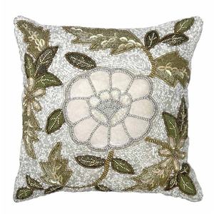 Nouvelle arrivée : housse de coussin en perles de verre faites à la main, housse de coussin décorative en perles, housses de coussin pour canapé, lit - Product Image 3