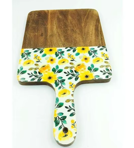 Tabla de cortar de madera esmaltada con diseño impreso para la encimera de la cocina a un precio aceptable - Product Image 3